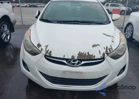 2011 Hyundai Elantra Gls из США, поврежденный, VIN 5NPDH4AE2BH050237